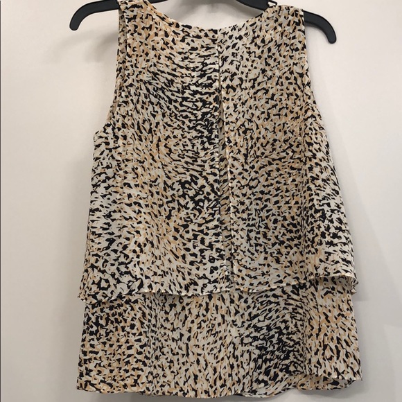 McGinn sleeveless blouse. 100% silk - Picture 4 of 4